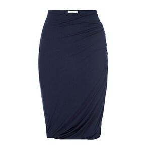 NWT!! Frame - Double Ruched Skirt - Size X-Small - Navy Blue